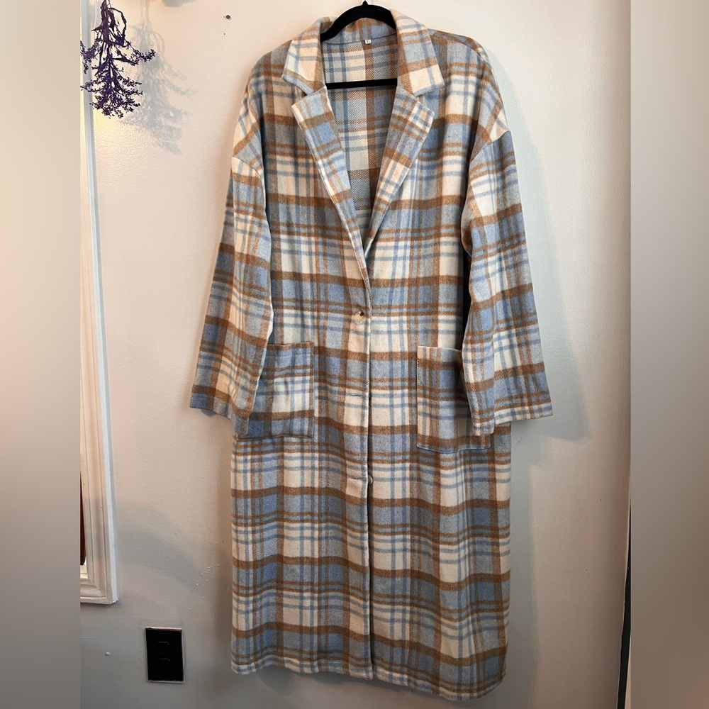 Long sweater jacket